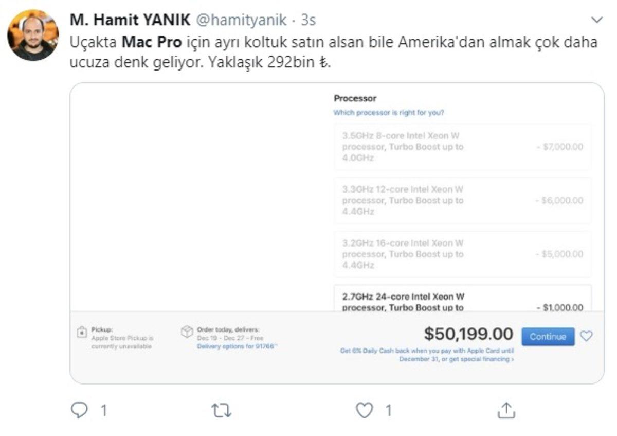 Apple’ın 420 Bin TL’lik Mac Pro’su İçin Sosyal Medyadan Gelen 12 Komik Paylaşım