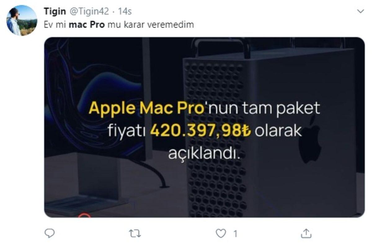 Apple’ın 420 Bin TL’lik Mac Pro’su İçin Sosyal Medyadan Gelen 12 Komik Paylaşım