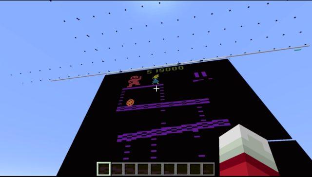 Minecraft’taki Atari Emülatöründe, İzlerken Kanser Eden ’Hız’ Rekoru