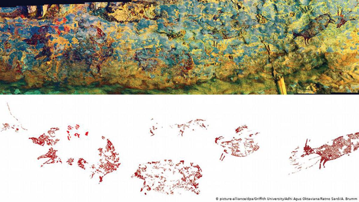 44.000 Yıllık Dünyanın En Eski Mağara Resmi Bulundu