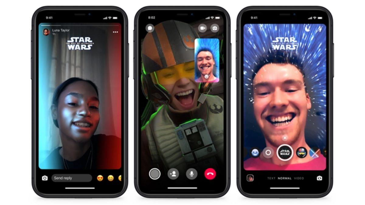 Facebook, Star Wars Temalı AR Efektleri ve Çıkartmalarını Yayınladı