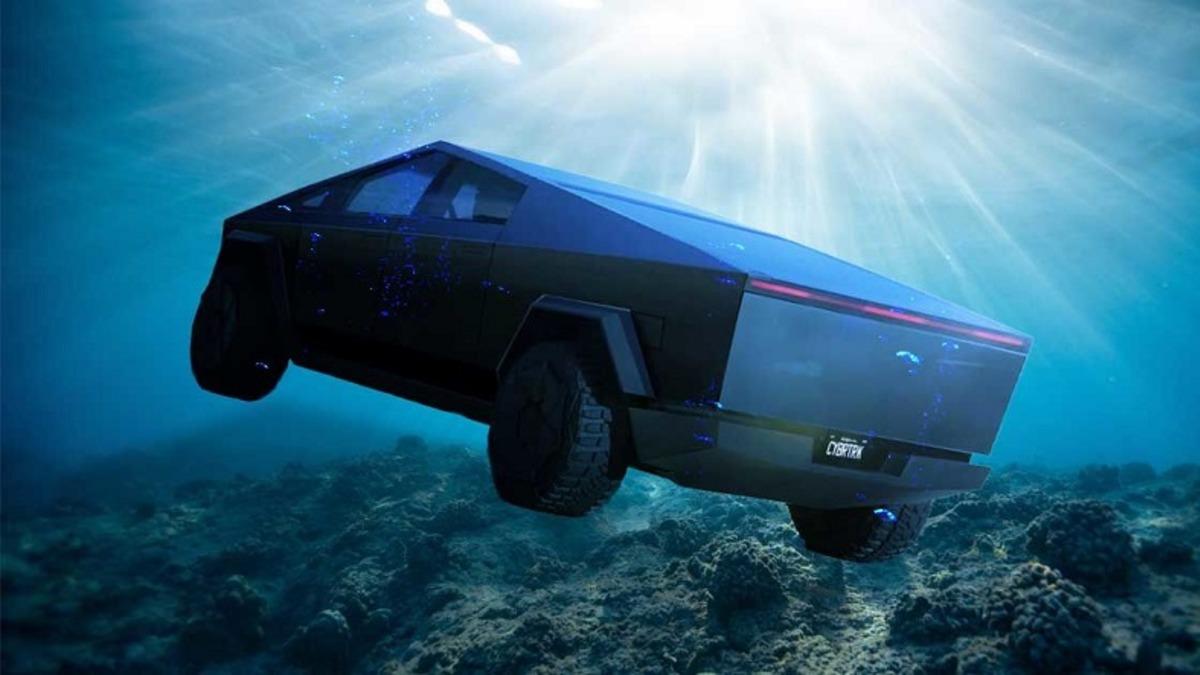 Elon Musk’ın Hayallerini Gerçeğe Dönüştüren Amfibi Cybertruck Videosu