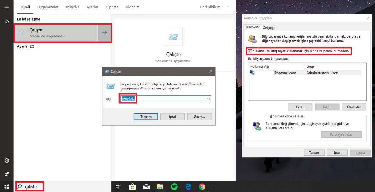 Windows’ta Oturum Açma Şifresi Nasıl Kaldırılır?