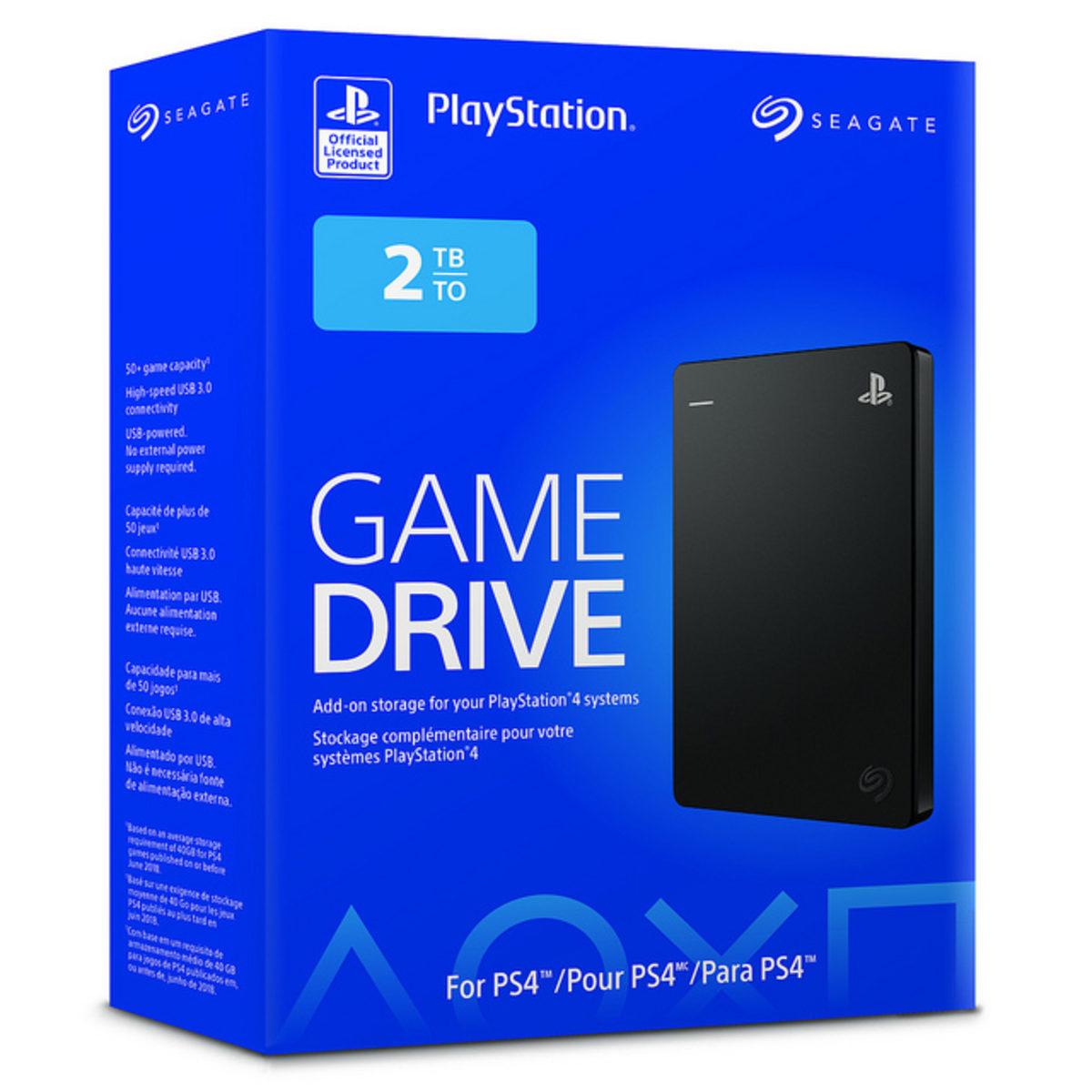 Seagate, PS4 Lisanslı Ortalama 50 Oyunu Taşıyabilen Harici Diskini Tanıttı