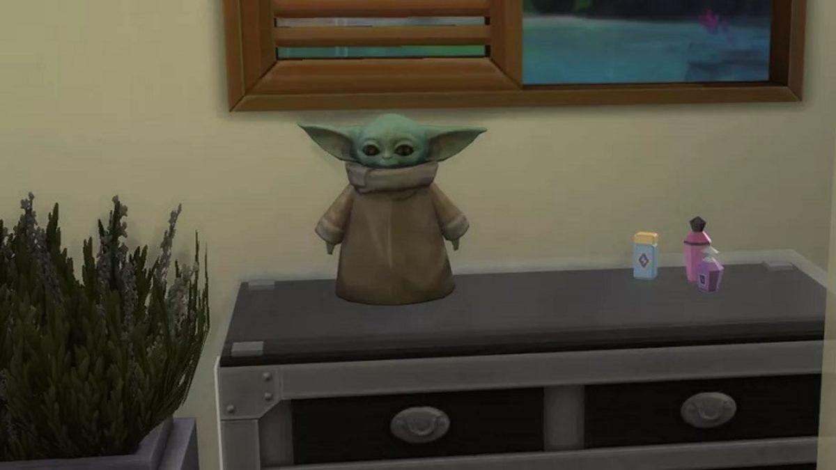 Star Wars Dizisi The Mandalorian’ın Bebek Yoda’sı, The Sims 4’e Geldi