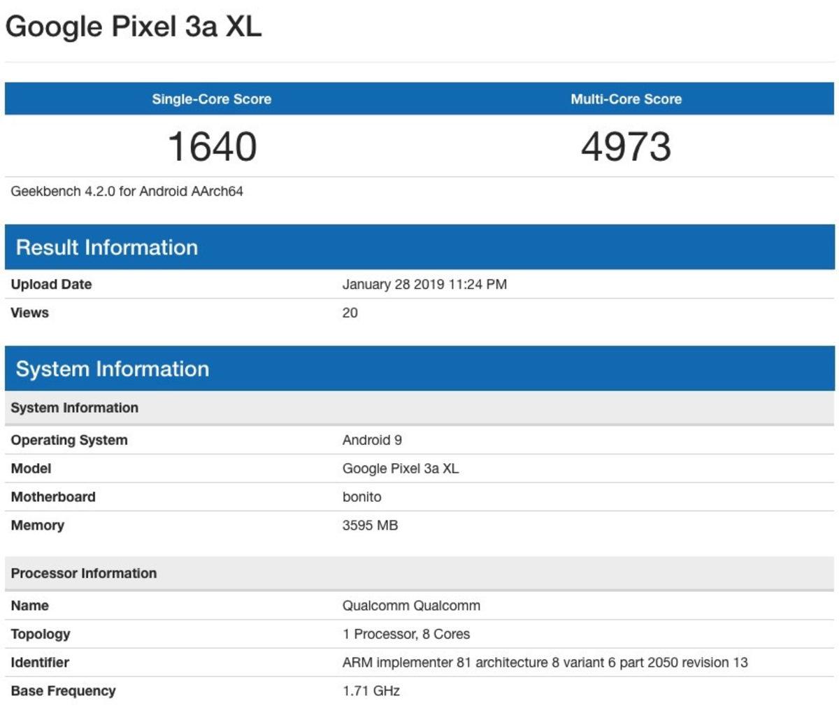 Google Pixel 3 Lite’ın Beklentileri Karşılamayan Benchmark Sonuçları Ortaya Çıktı