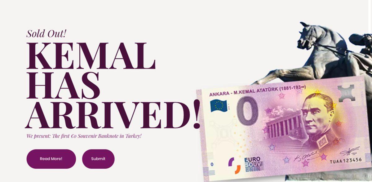 Avrupa Merkez Bankası, Meğer Üzerinde Atatürk Bulunan Euro Bastırmamış (Fazla Heyecanlanmışız)