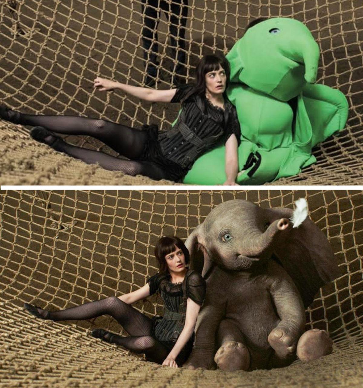 Film Efektlerinin Kamera Arkasını Gösteren 17 Hayret Verici Görsel