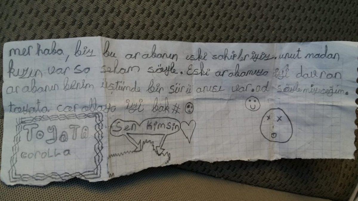 Toyota Türkiye, 9 Yaşındaki Kızın Arabasına Veda Ettiği Mektuba Jestle Döndü