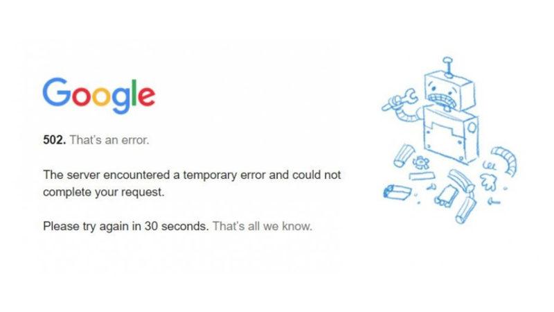 Google Türkiye’de Neden Çöktüğünü Açıkladı