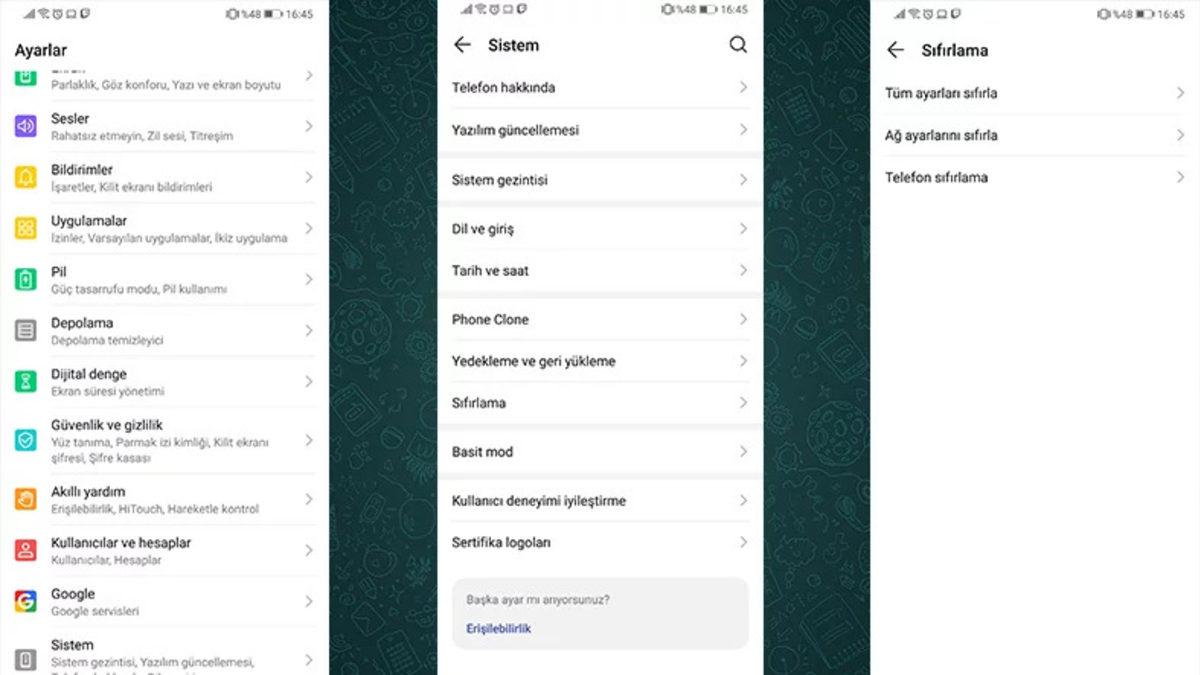 Android’de Fabrika Ayarlarına Dönme İşlemi Nasıl Yapılır?