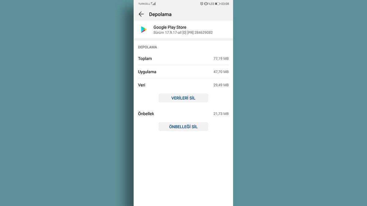 Google Play Hizmetleri Çalışmayı Durdurdu Hatası ve Çözümü