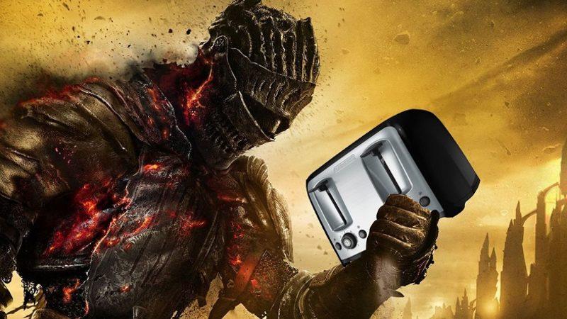 Bu YouTuber, Ekmek Kızartma Makinesiyle Dark Souls 3 Oynuyor (Video)