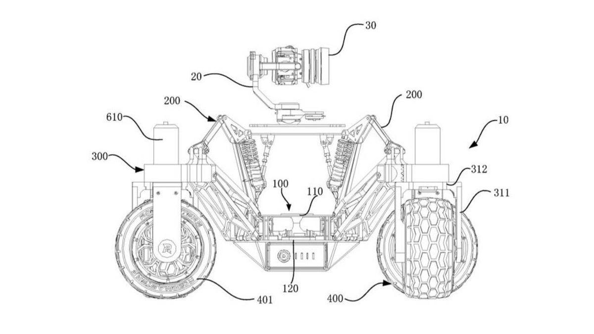 DJI’ın Uzaktan Kumandalı Kameralı Araba Patenti Ortaya Çıktı
