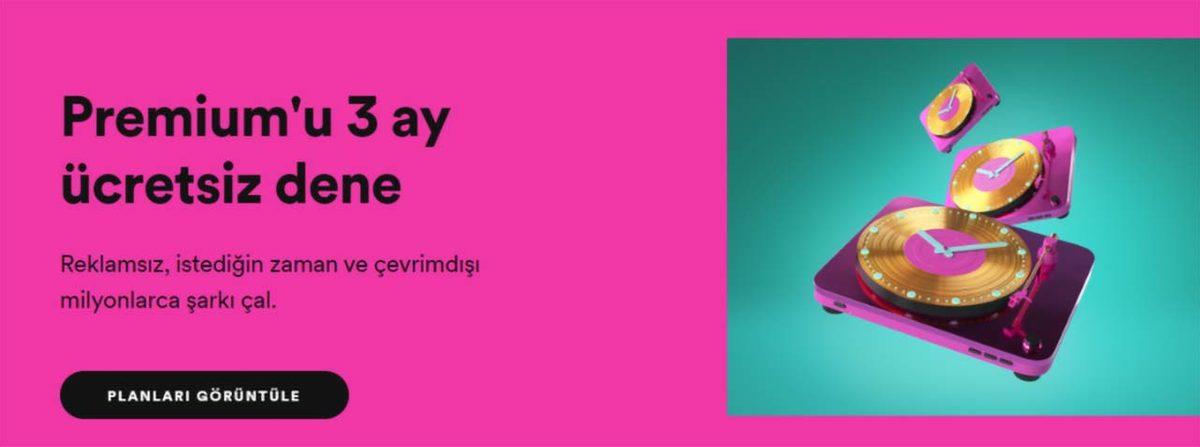 Spotify Premium 3 Ay Ücretsiz Oldu