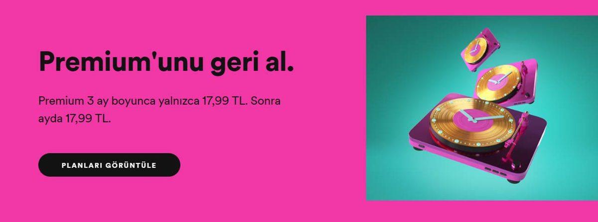 Spotify Premium 3 Ay Ücretsiz Oldu