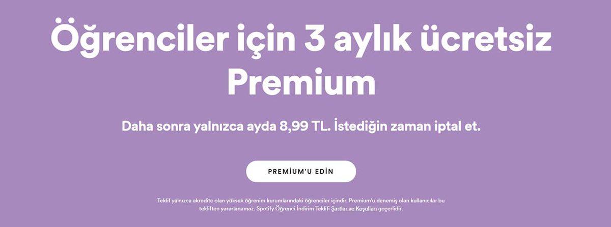 Spotify Premium 3 Ay Ücretsiz Oldu