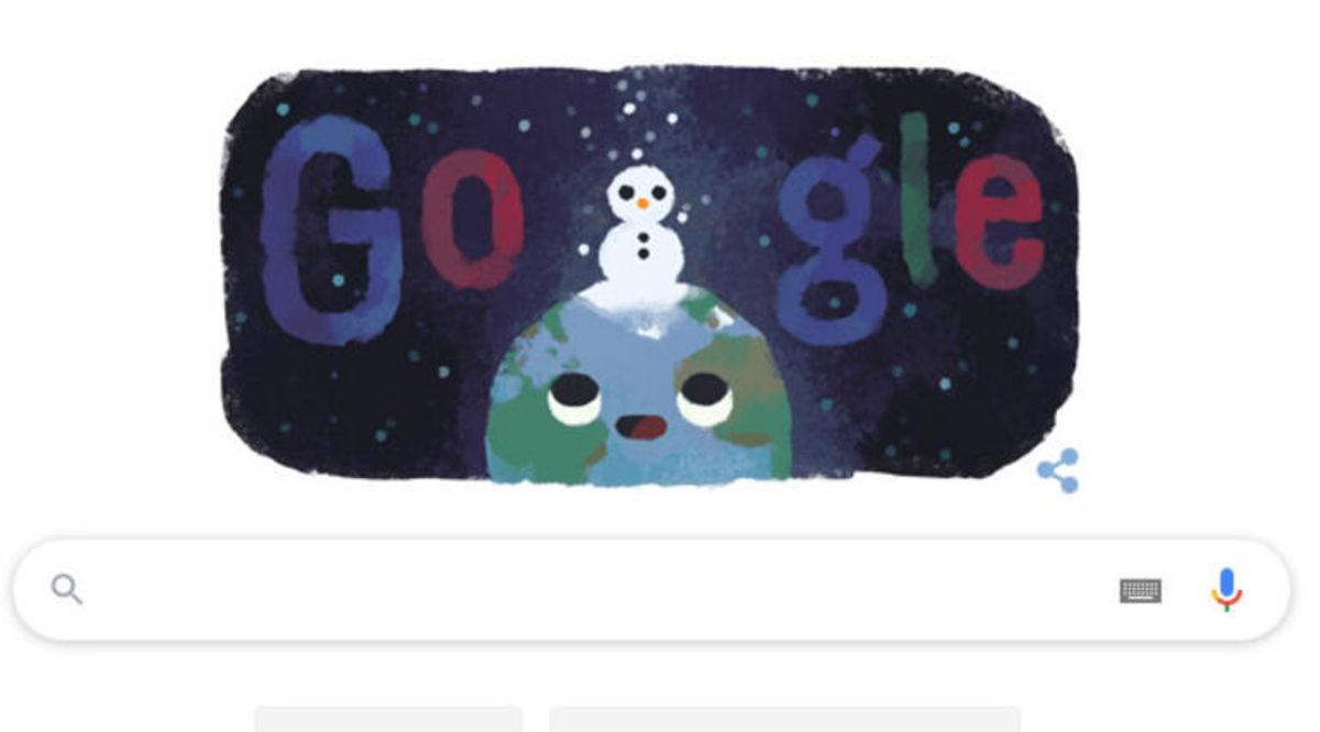 Google, Kış Gündönümünü Doodle Haline Getirdi
