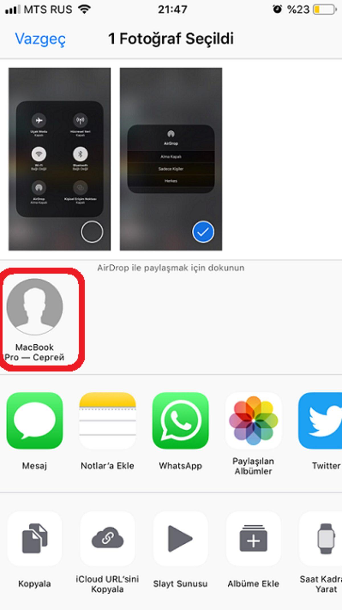 İki iPhone Arası Fotoğraf Transferi Nasıl Yapılır?
