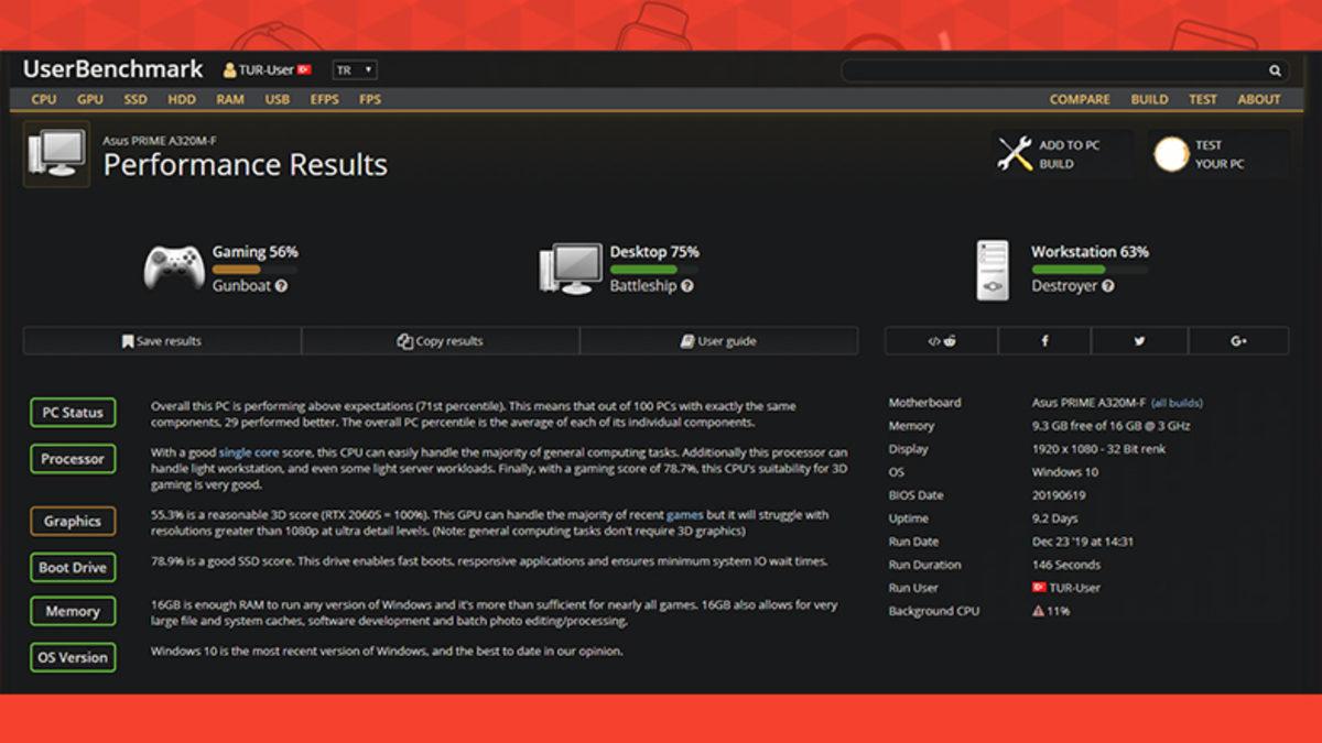 Windows 10 Performans Testi Nasıl Yapılır?