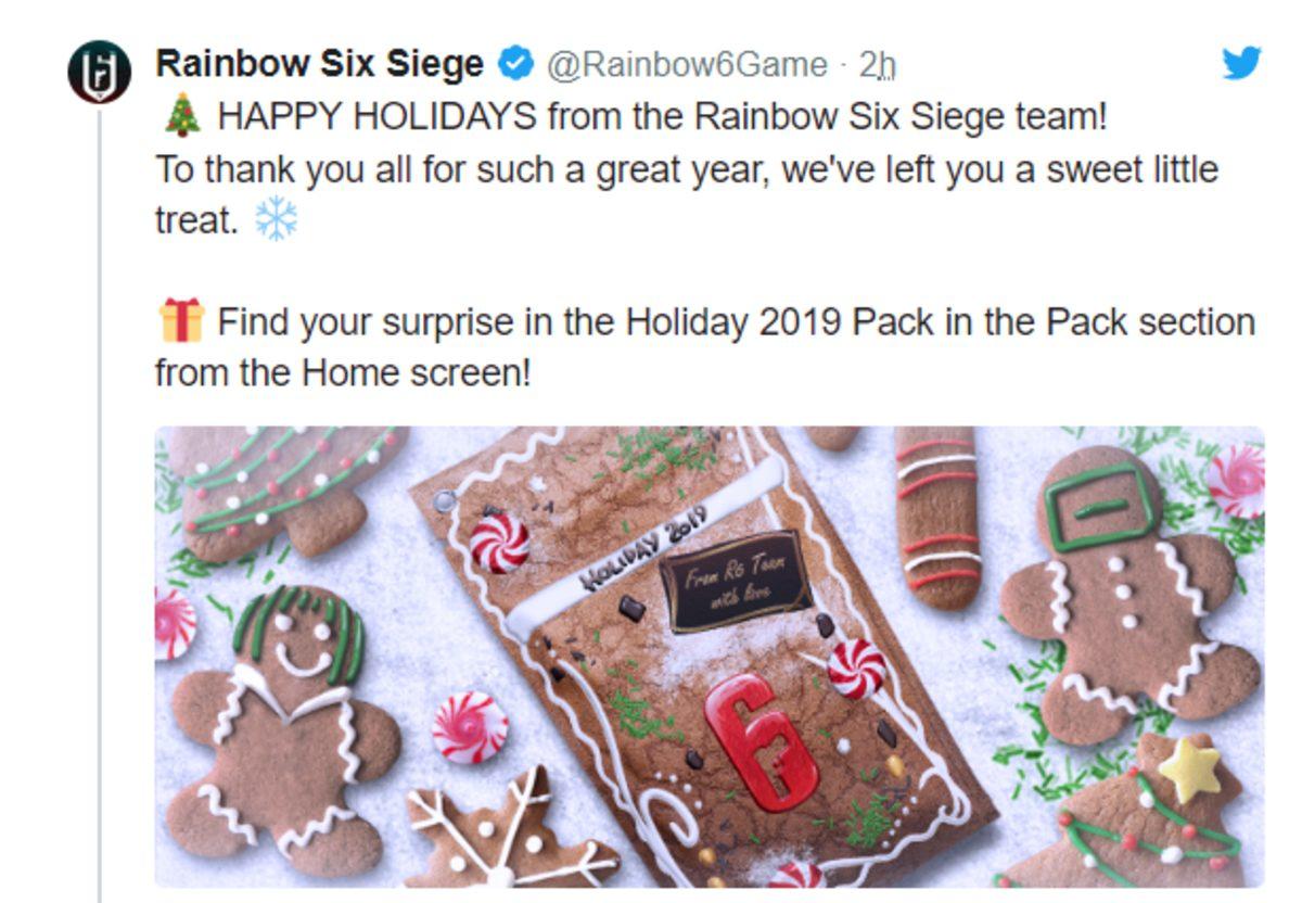 Ubisoft’tan Rainbow Six Siege Oyuncularına Yeni Yıl Sürprizi