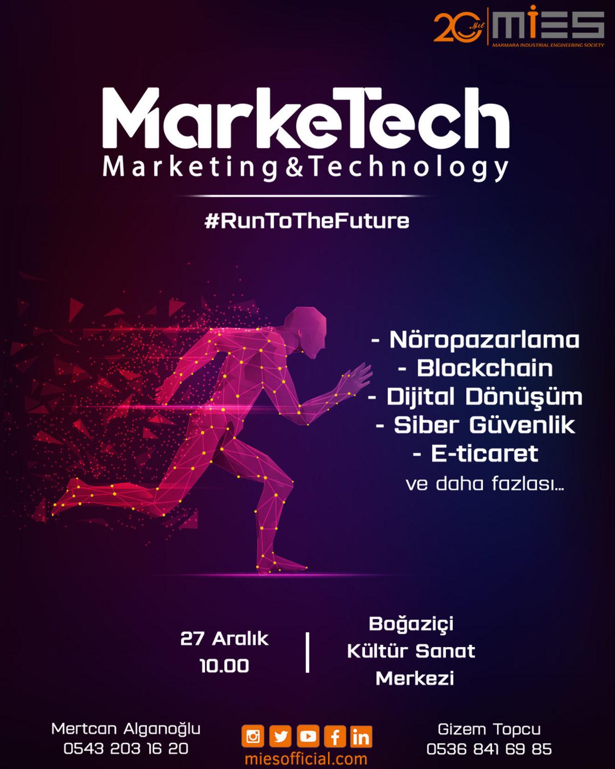 MarkeTech, 27 Aralık’ta Boğaziçi Kültür Sanat Merkezi’nde