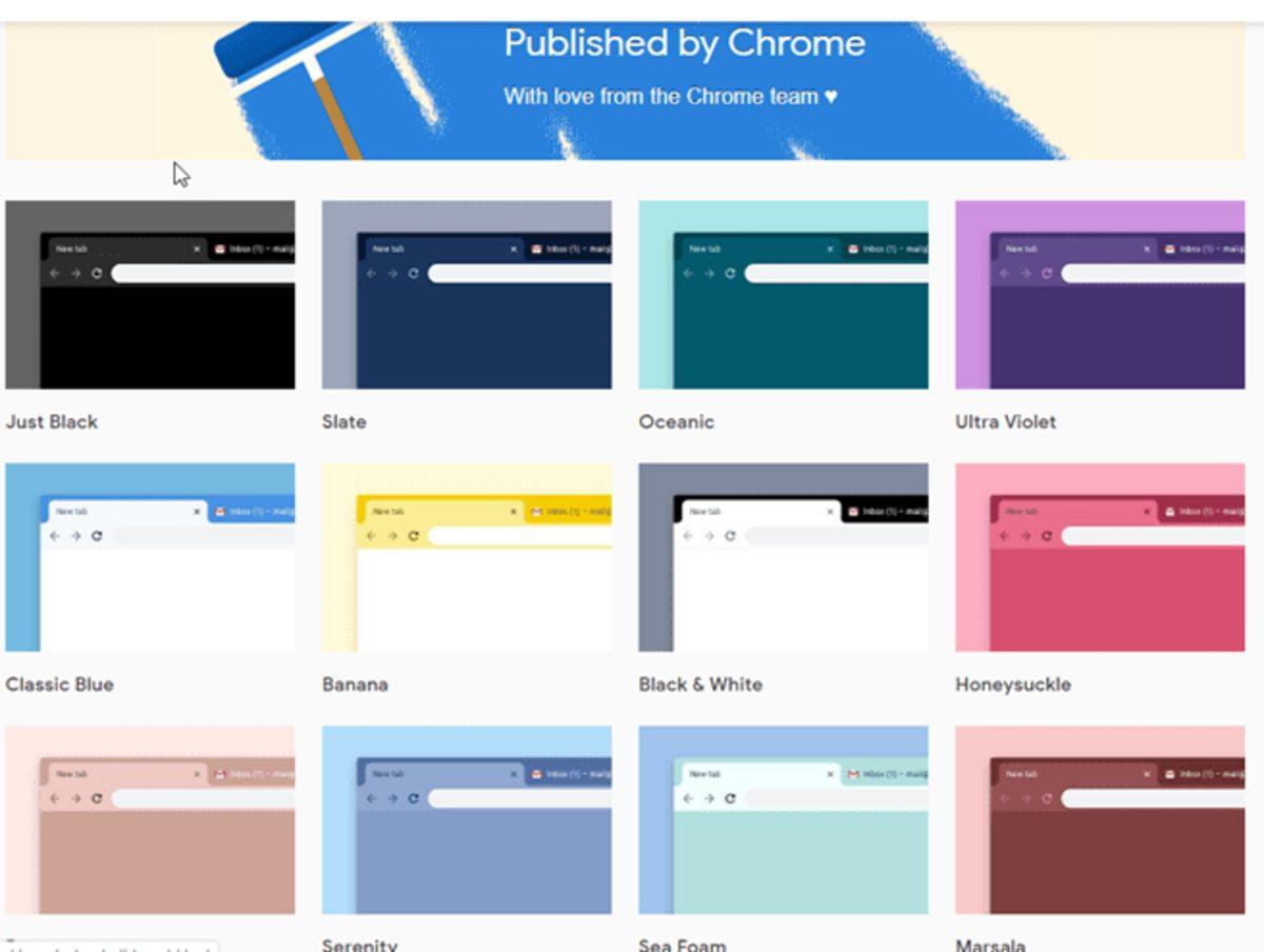 Google Chrome’a Birbirinden Renkli 12 Tema Geldi