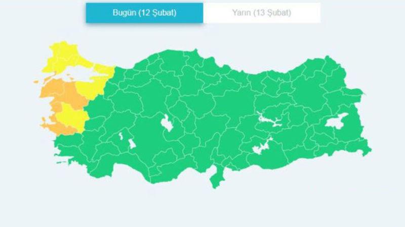Meteoroloji, Renk Koduyla İlk Uyarıyı Yaptı: Peki Bu Renkler Ne Anlama Geliyor?