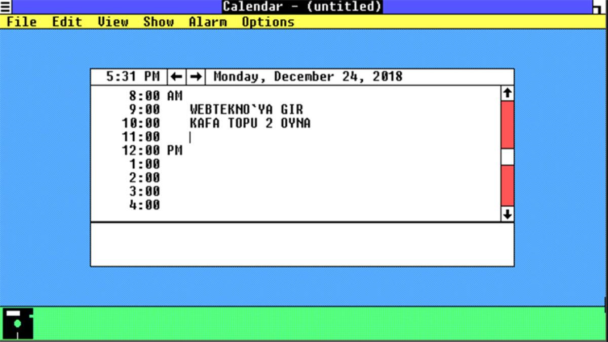 38 Yaşındaki Windows 1.0 İşletim Sisteminin Belki de İlk Kez Göreceğiniz Ekran Görüntüleri