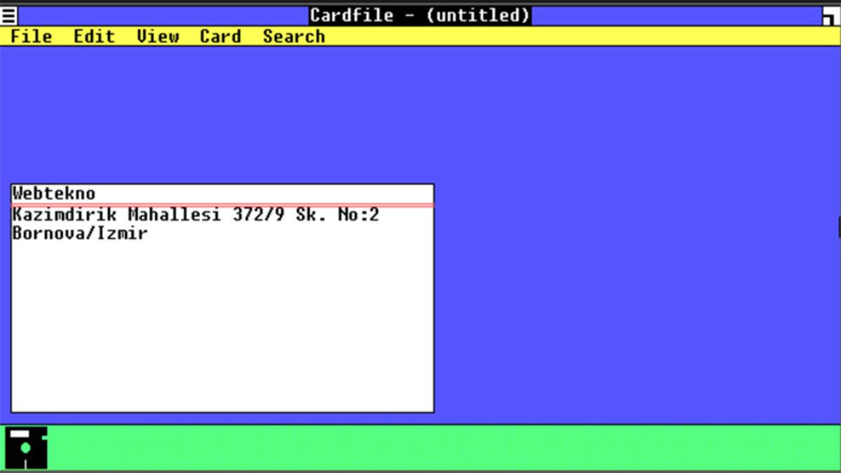 38 Yaşındaki Windows 1.0 İşletim Sisteminin Belki de İlk Kez Göreceğiniz Ekran Görüntüleri