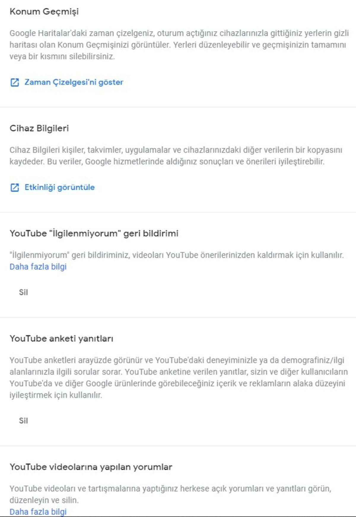 Google’daki İzlerimizi Nasıl Tamamen Sileriz? (Geçmişinizi Silmek İşe Yaramaz)