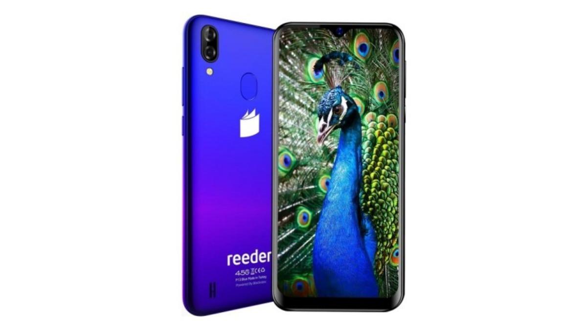 Uygun Fiyatıyla Cezbedecek Türk İşi Telefon Reeder P13 Blue Satışa Sunuldu