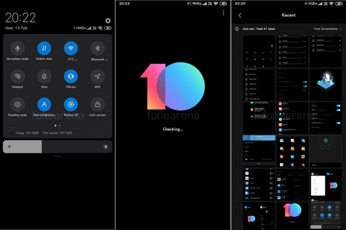 Xiaomi Telefonlar MIUI 10 ile Karanlık Moda Kavuşacak