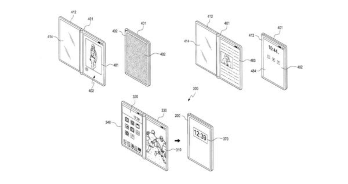 Samsung, 3 Ekranlı Katlanabilir Bir Telefon Tasarlıyor