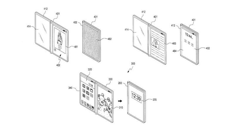 Samsung, 3 Ekranlı Katlanabilir Bir Telefon Tasarlıyor