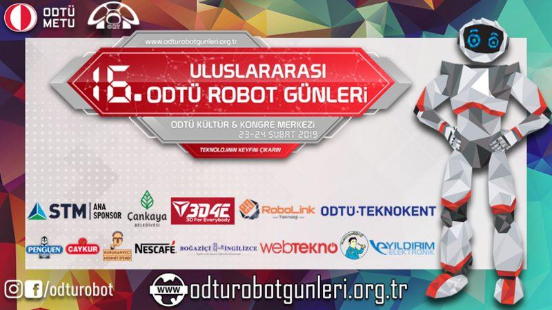 Uluslararası ODTÜ Robot Günleri 23-24 Şubat’ta