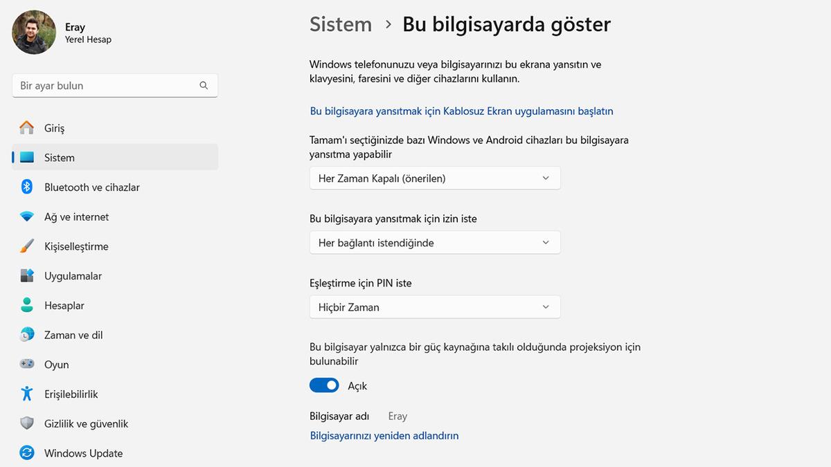 Bilgisayar Ekranı Kablosuz Olarak TV’ye Nasıl Yansıtılır? Adım Adım Anlattık