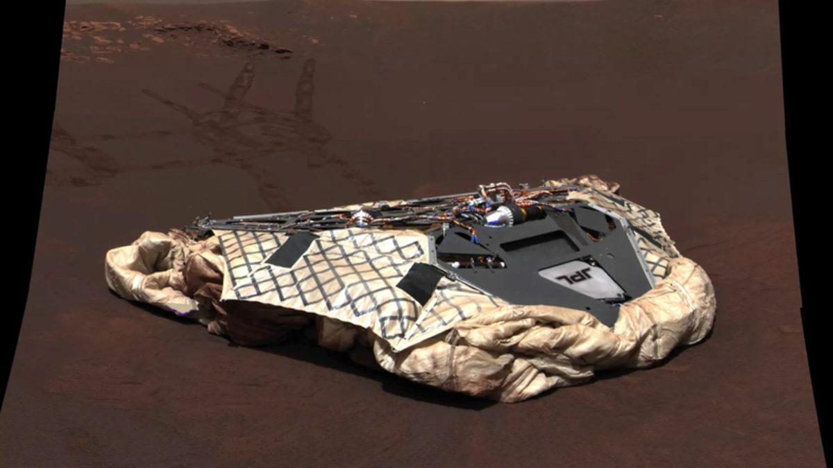 Emektar Mars Aracı Opportunity’nin Çektiği Tarihi Fotoğraflar