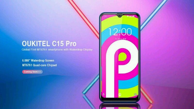 Gücünü Helio A22’den Alan OUKITEL C15 Pro, Damla Çentikle Geliyor