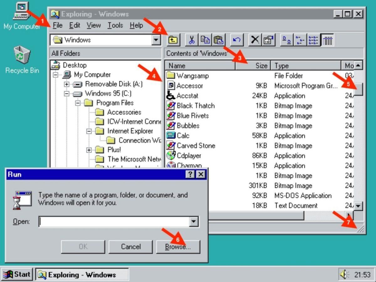 Microsoft Efsanesi Windows 95’in Arayüzündeki Nostaljik Detaylar