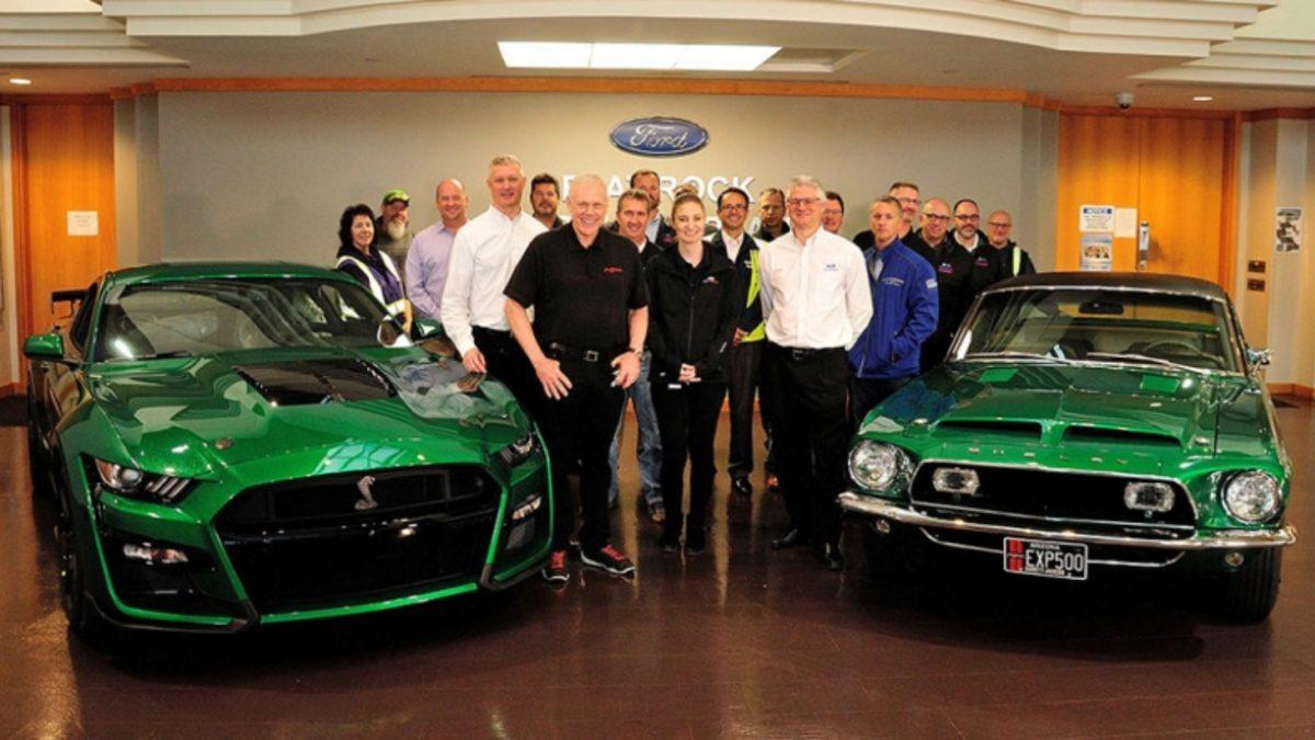 2020 Ford Mustang Shelby GT500, Yeşil Rengiyle Müthiş Görünüyor