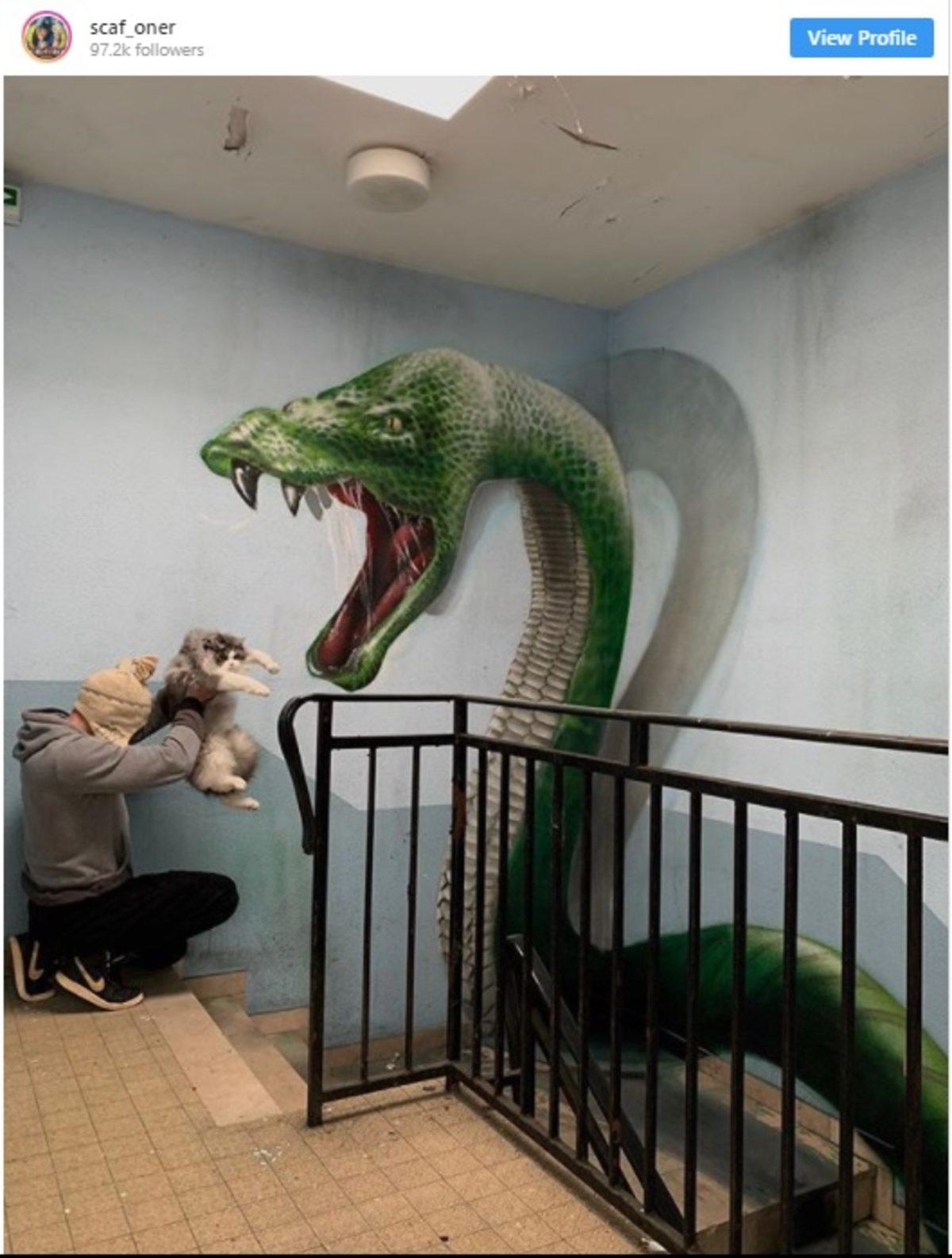 Duvarları Tuvale Dönüştüren Sokak Sanatçısının Birbirinden Harika 9 Eseri