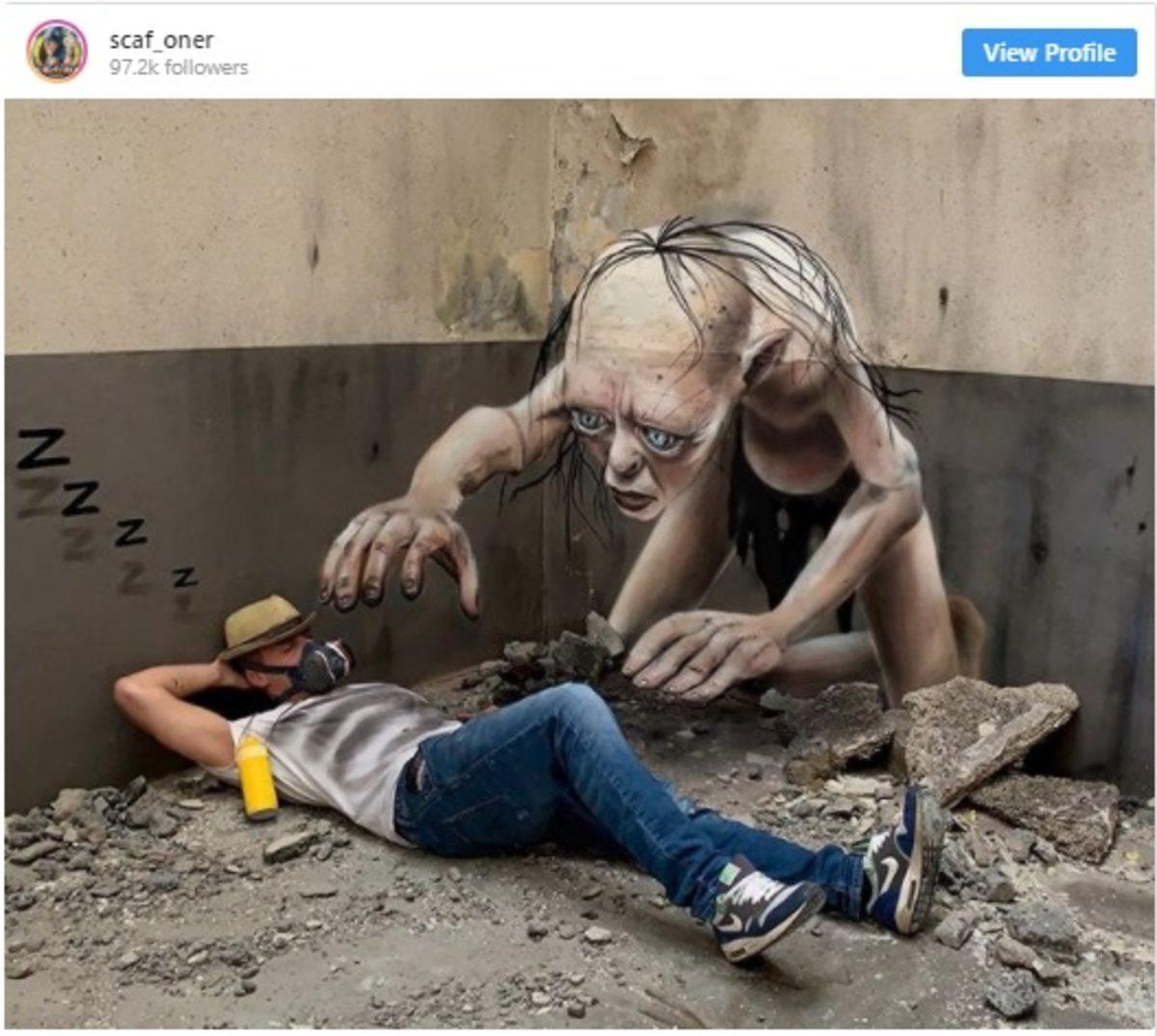 Duvarları Tuvale Dönüştüren Sokak Sanatçısının Birbirinden Harika 9 Eseri