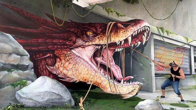 Duvarları Tuvale Dönüştüren Sokak Sanatçısının Birbirinden Harika 9 Eseri