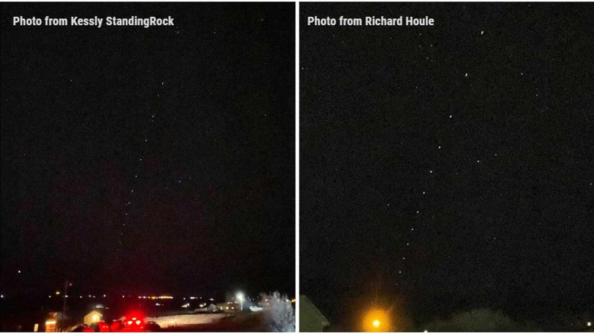 ’UFO’ Sanılan Starlink Uyduları, ABD’de Ortalığı Karıştırdı