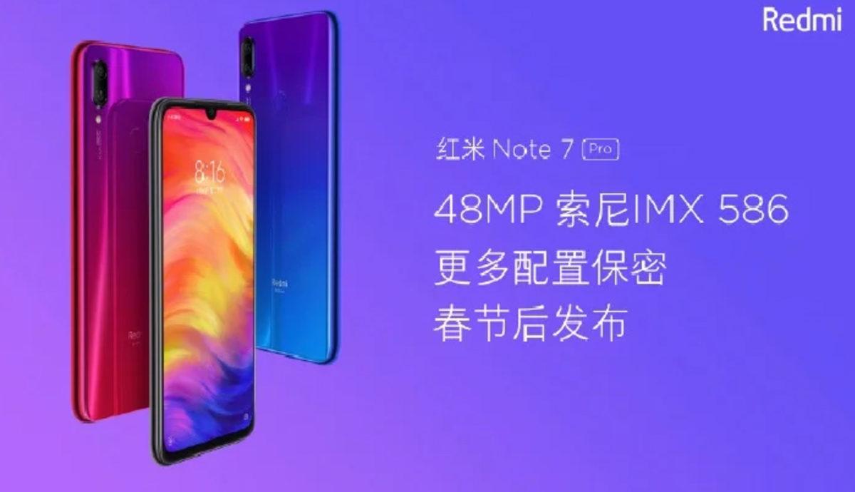 Xiaomi Mi 9’dan Sonra Duyurulacak Redmi Note 7 Pro, 3C Güvenlik Sertifikası Aldı