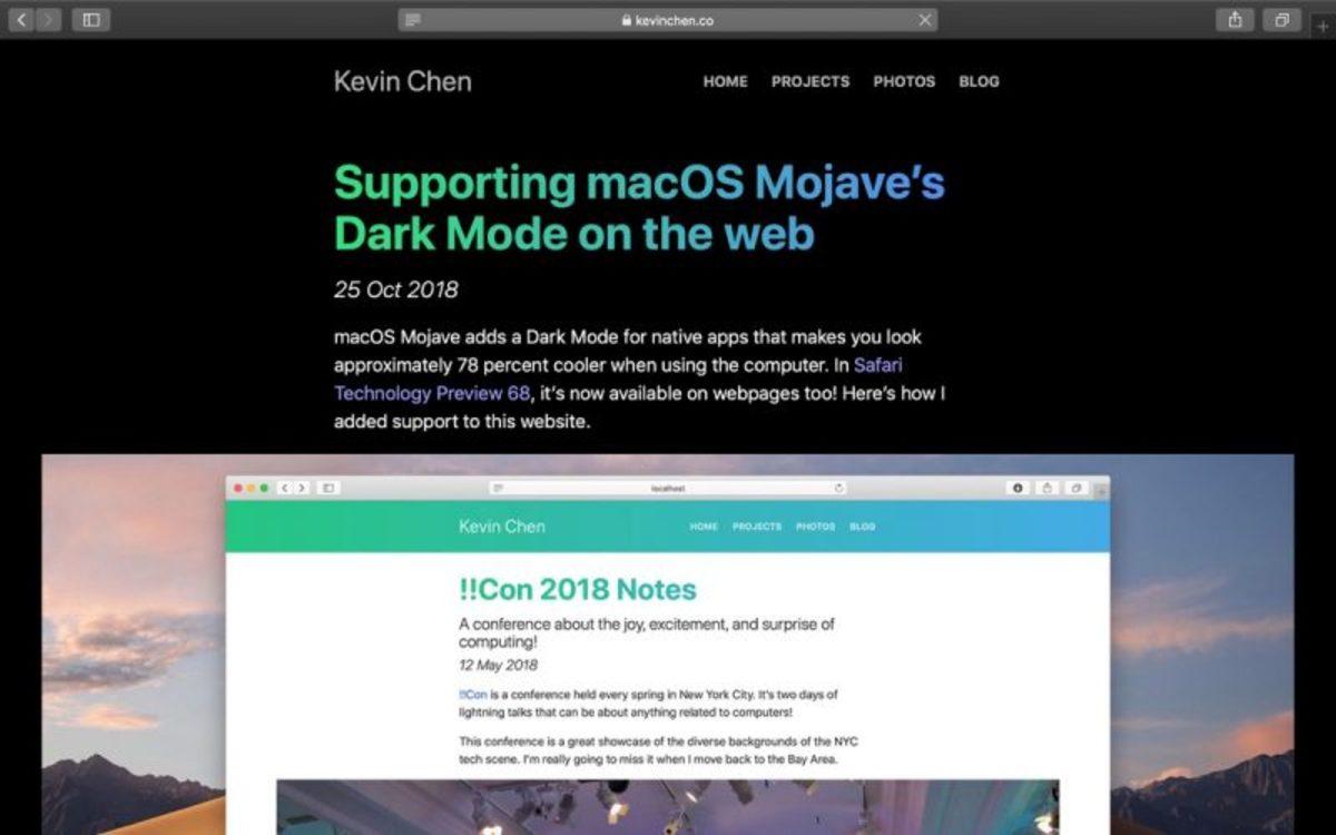 Apple, macOS Mojave İçin Yeni Bir Beta Yayınladı