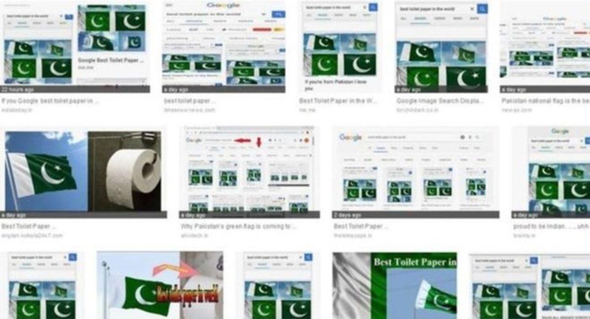 Google’da Tuvalet Kağıdı Araması Yapıldığında Pakistan Bayrağı Çıkıyor