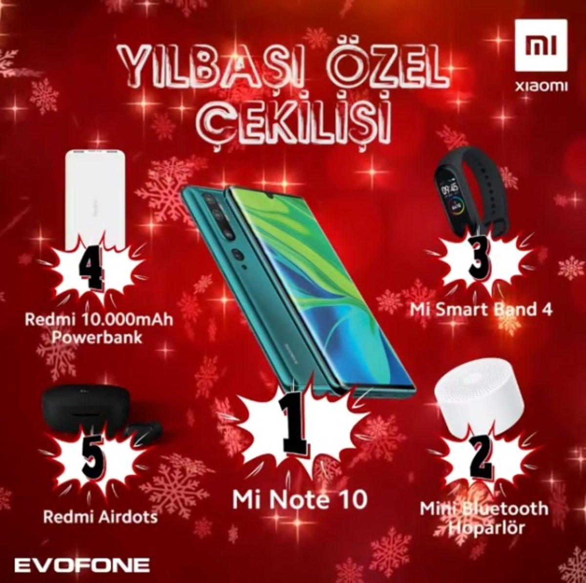 Evofone’un Yılbaşı Kampanyası ile 15 Teknolojik Ürün Hediye Edilecek