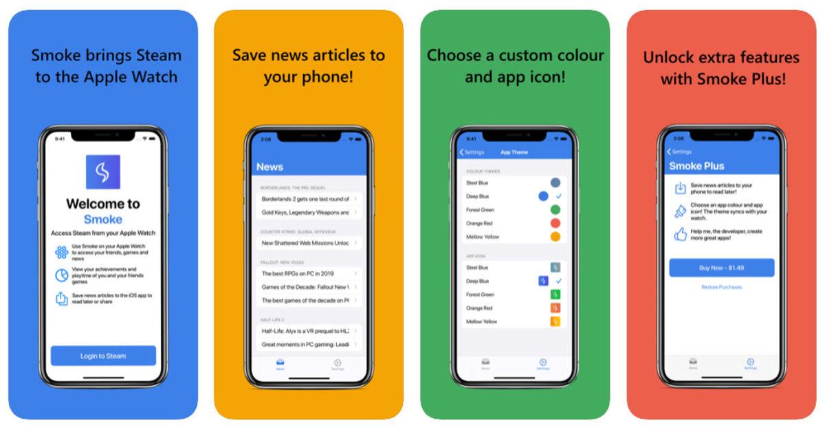 Steam Mağazasını Apple Watch’a Getiren İlginç Uygulama: Smoke